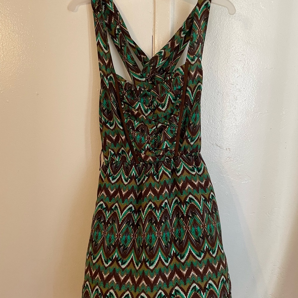 Geometric patter dress